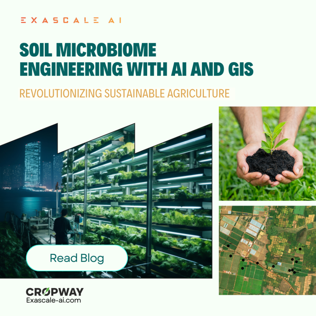 Soil Microbiome Engineering with AI and GIS