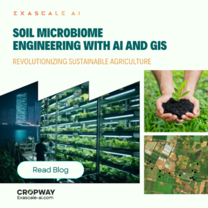 Soil Microbiome Engineering with AI and GIS